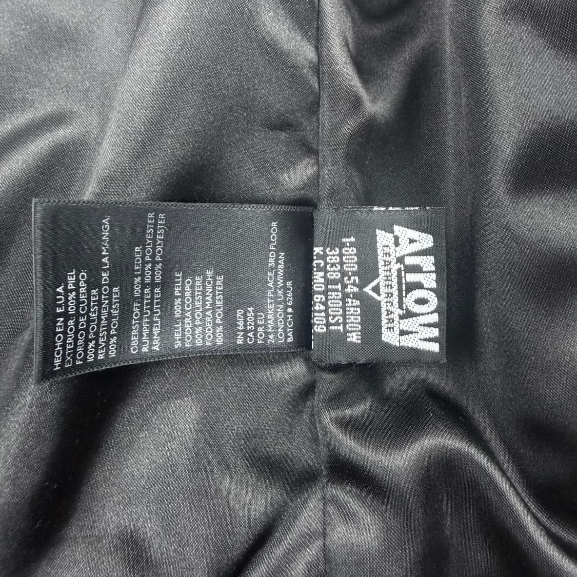 Schott 쇼트 626 레더 자켓 상품이미지6