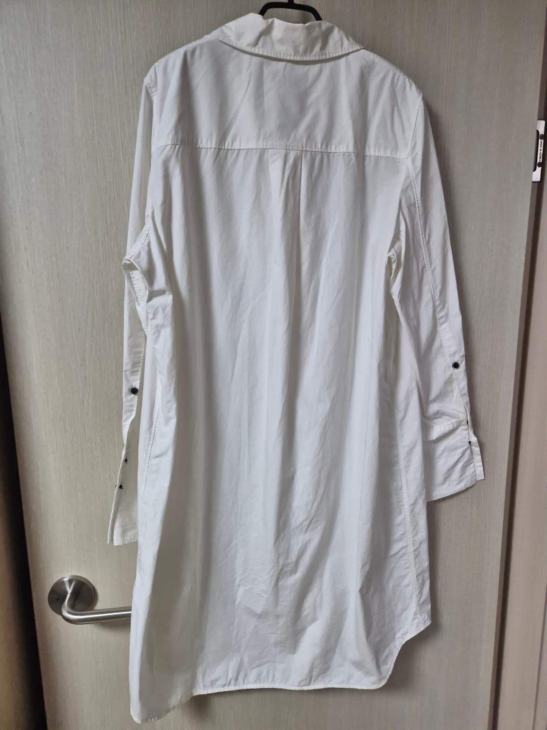 COS 코스 화이트 셔츠 원피스 릴랙스핏 드레스 40 상품이미지5