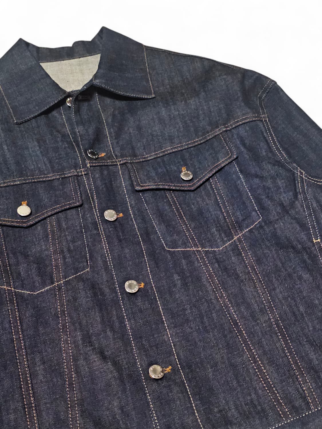 프라다 삼각로고 오버사이즈 데님 자켓 상품이미지5