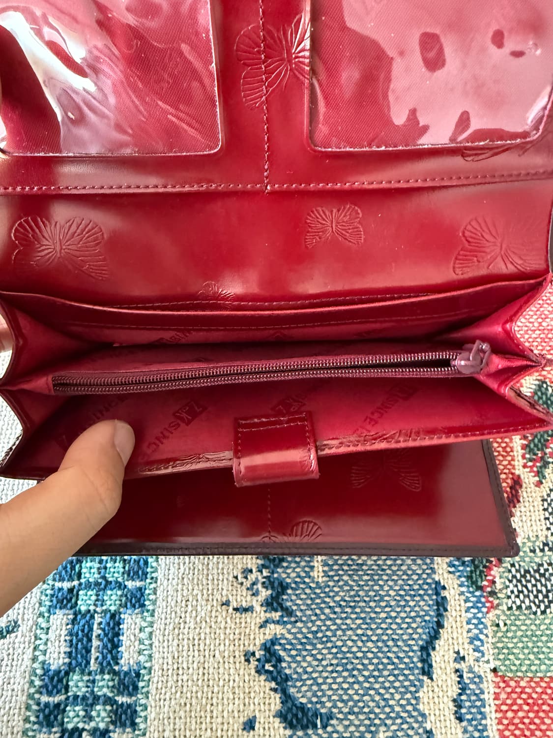 Pre owned 나비 장지갑 상품이미지8