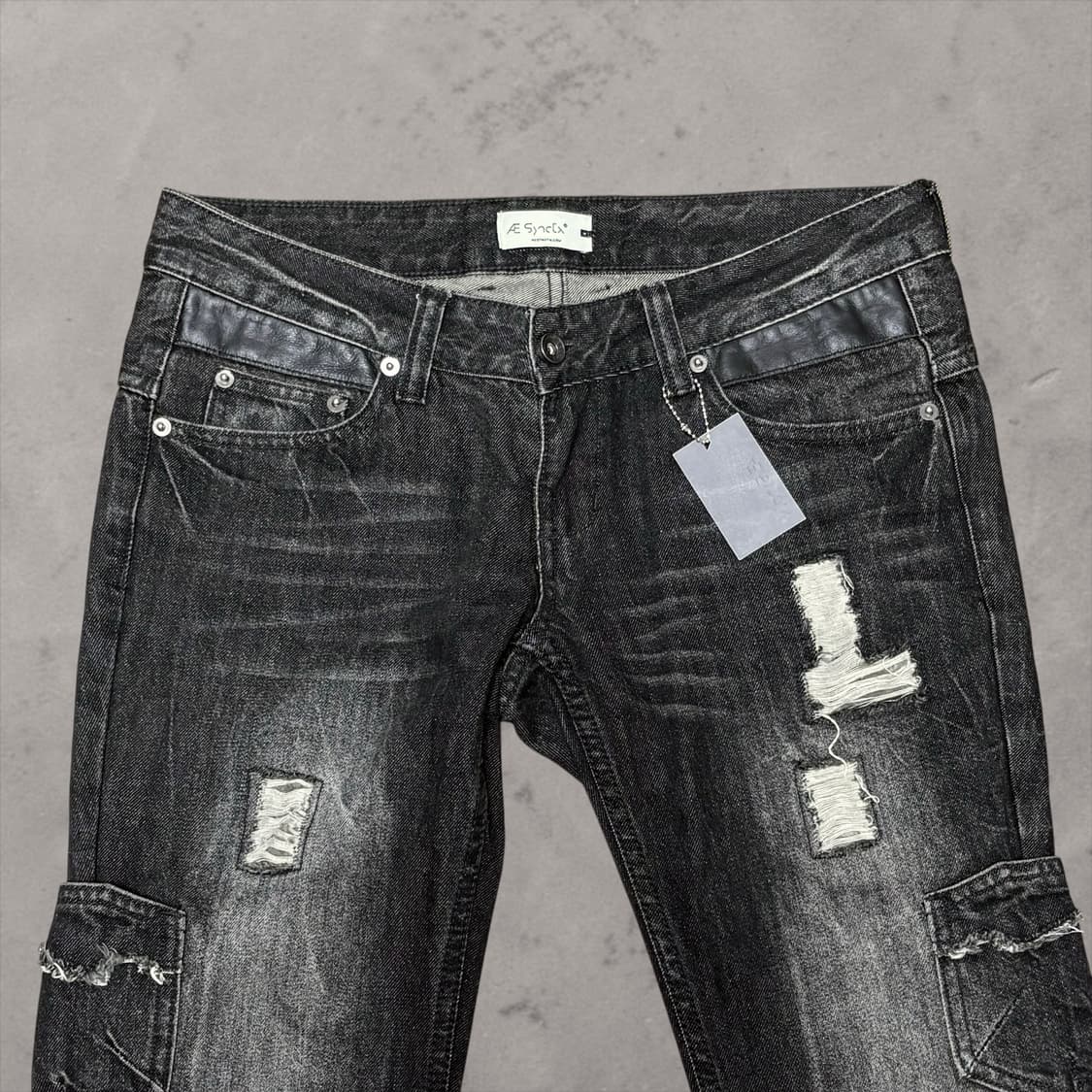 aesynctx SCAR BOOT CUT PANTS 상품이미지2