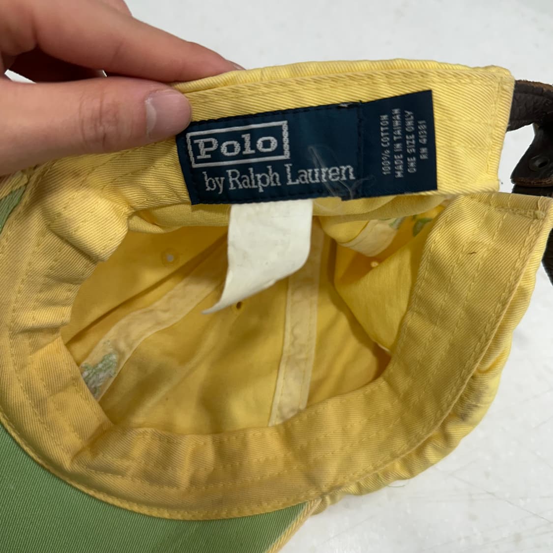 폴로 볼캡 상품이미지5