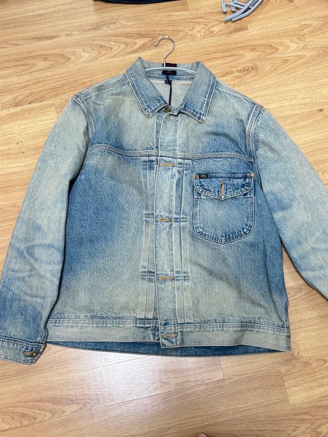 새) Lee 101 카우보이 Cowboy Jacket Selvedg XL 상품이미지1