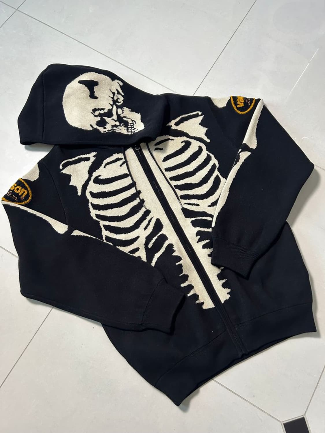 BONE HOODIE CARDIGAN 본 후드 카디건 NVKN-2502 상품이미지4