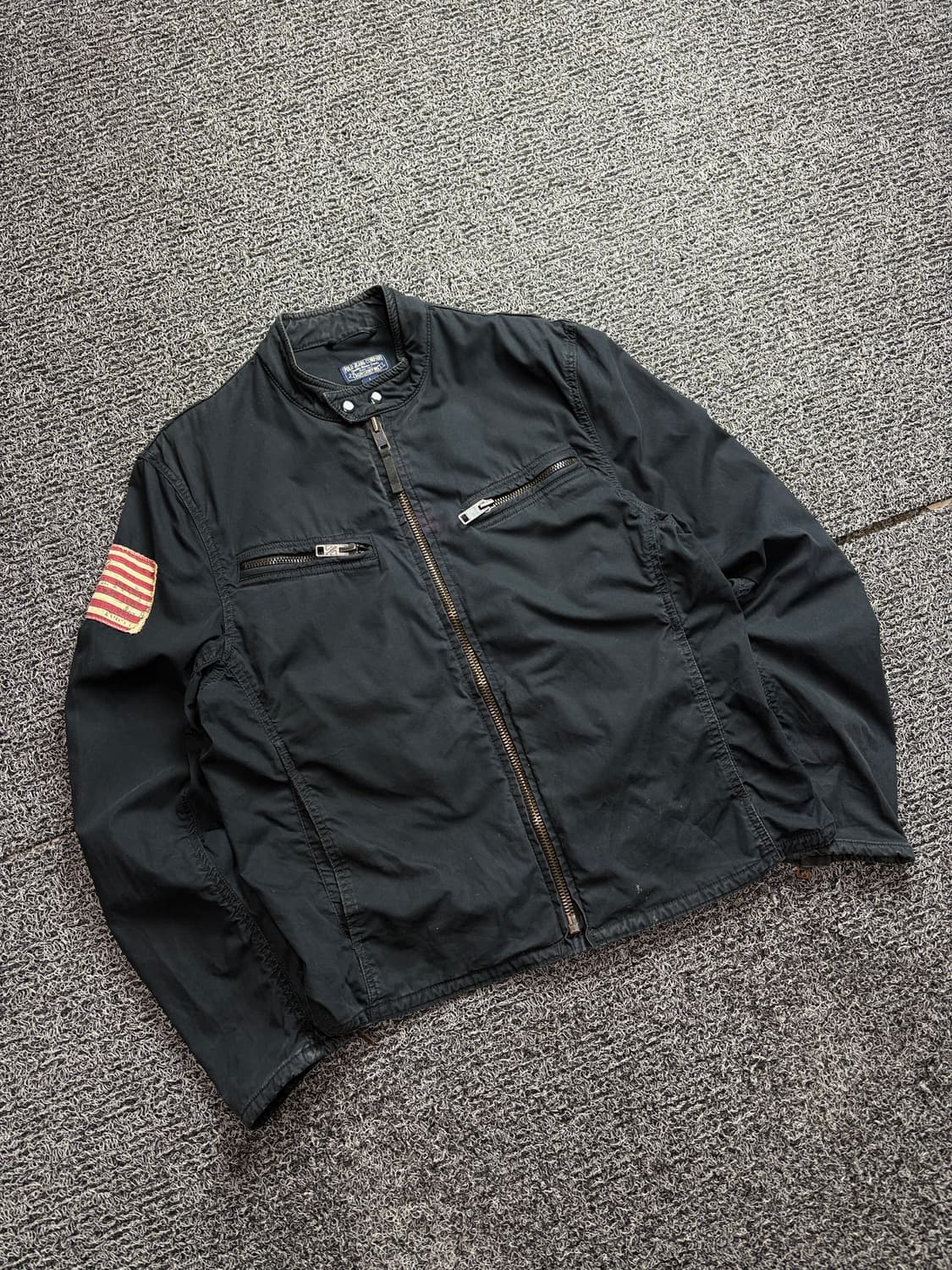 90s 폴로 성조기 빅로고 라이더 자켓 2460 상품이미지1