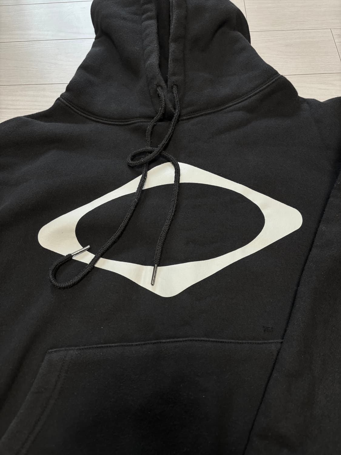 미스치프 기모후드티 블랙 상품이미지3