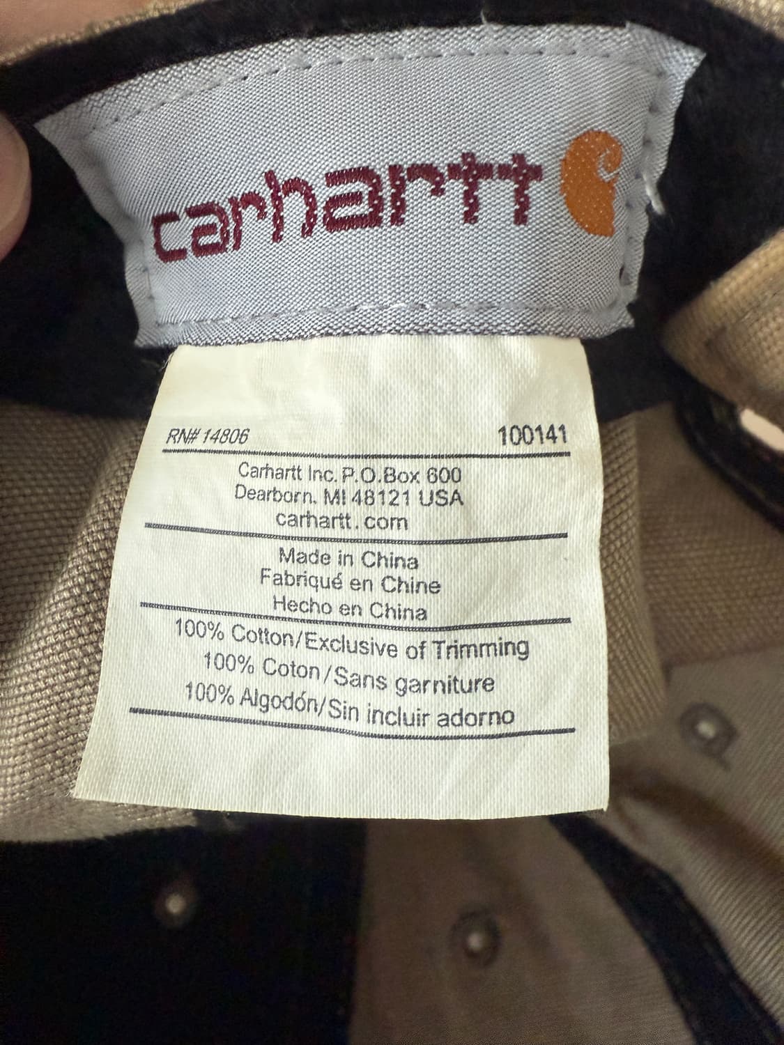 칼하트 오데사 볼캡  OS 상품이미지2