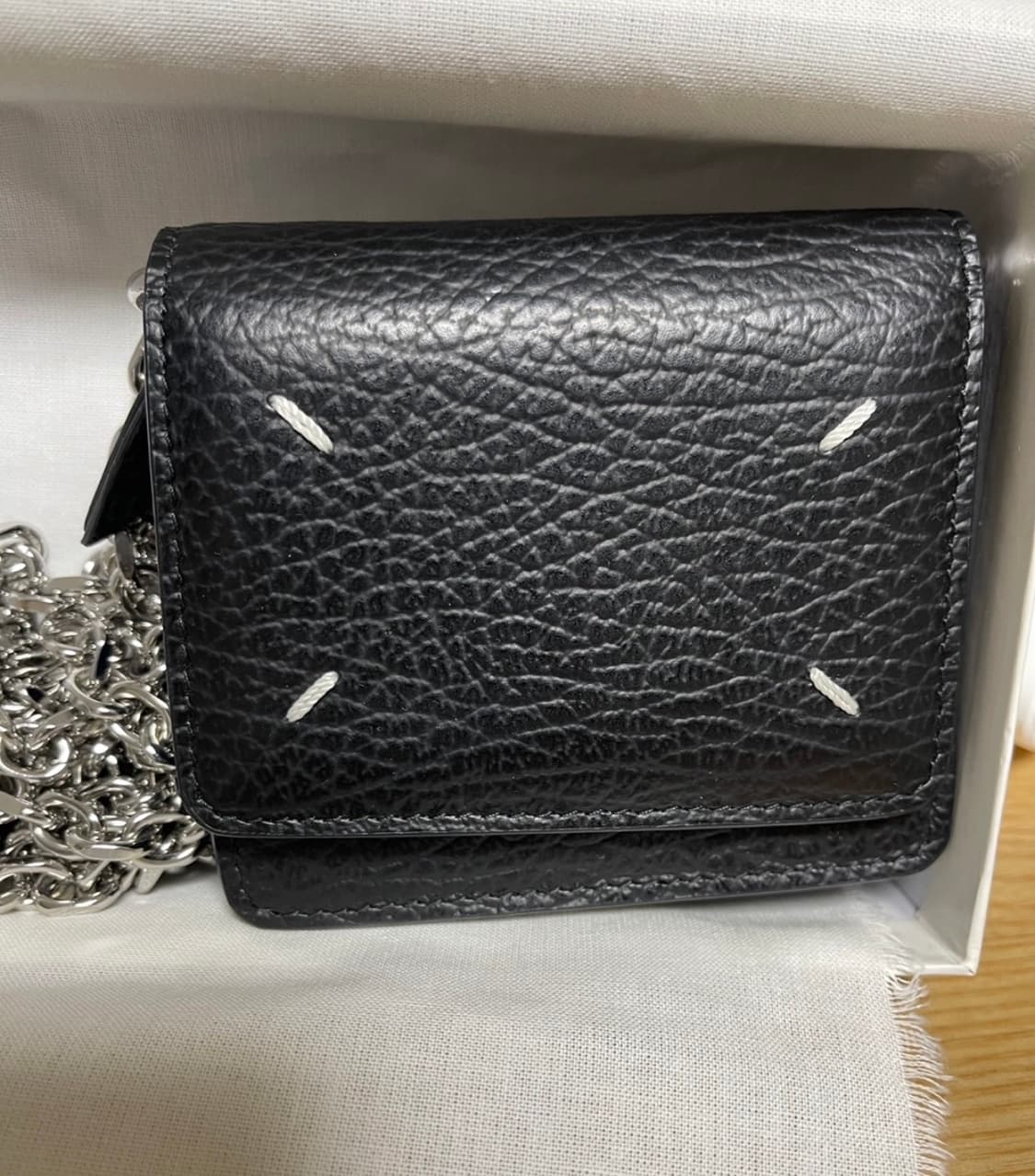 메종마르지엘라  체인 카드지갑 상품이미지1