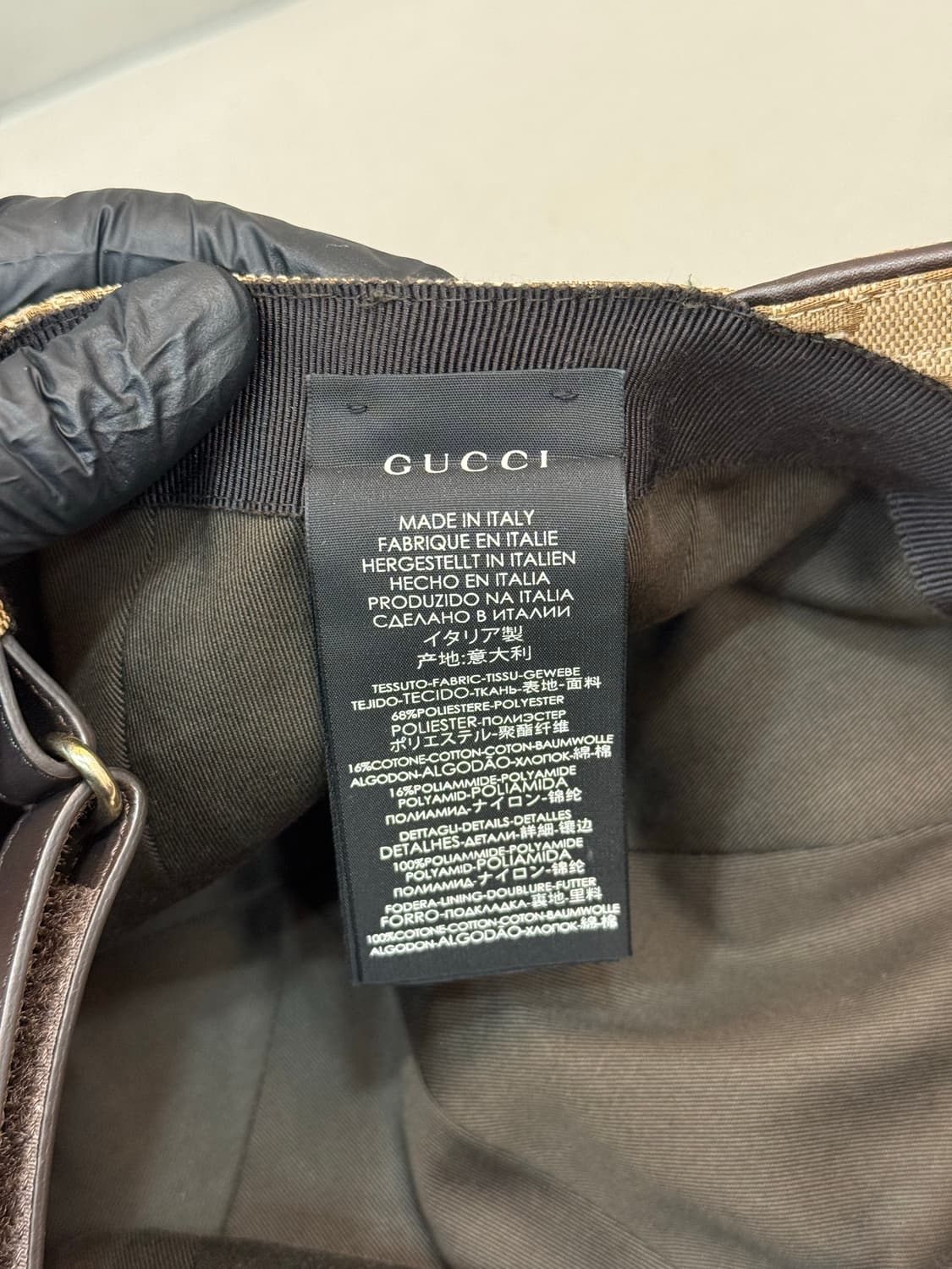 구찌 GG로고 볼캡 L 상품이미지6