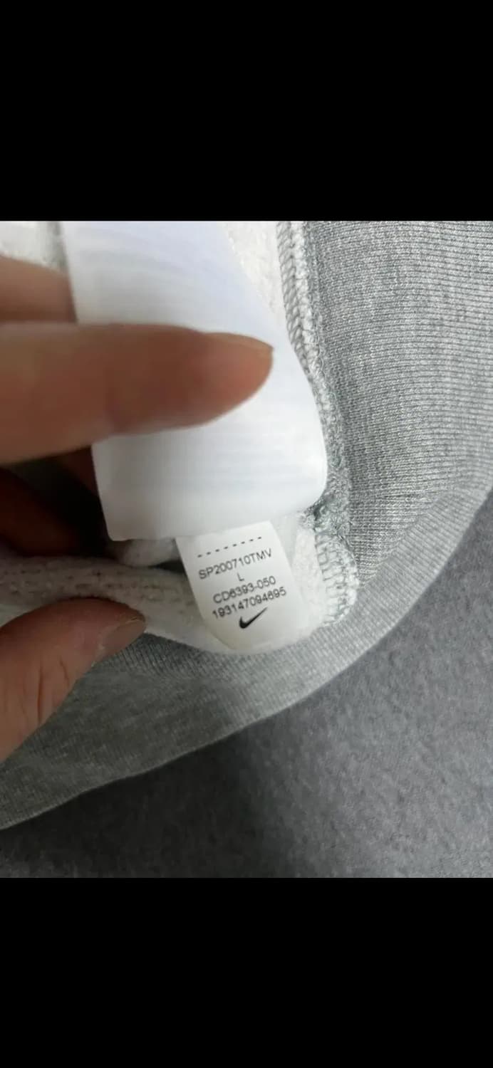 나이키 nrg 초판 진그레이 후드 L사이즈 상품이미지4