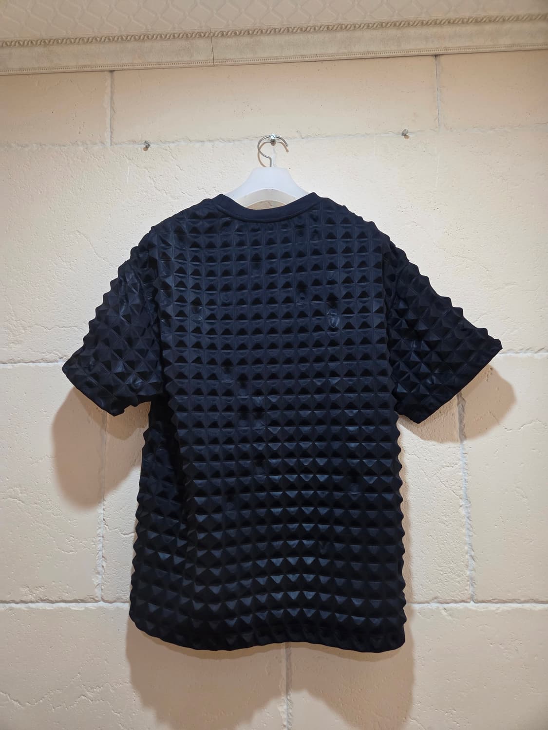 강혁 피라미드 엠보싱 반팔 네이비 라지 새상품 상품이미지2