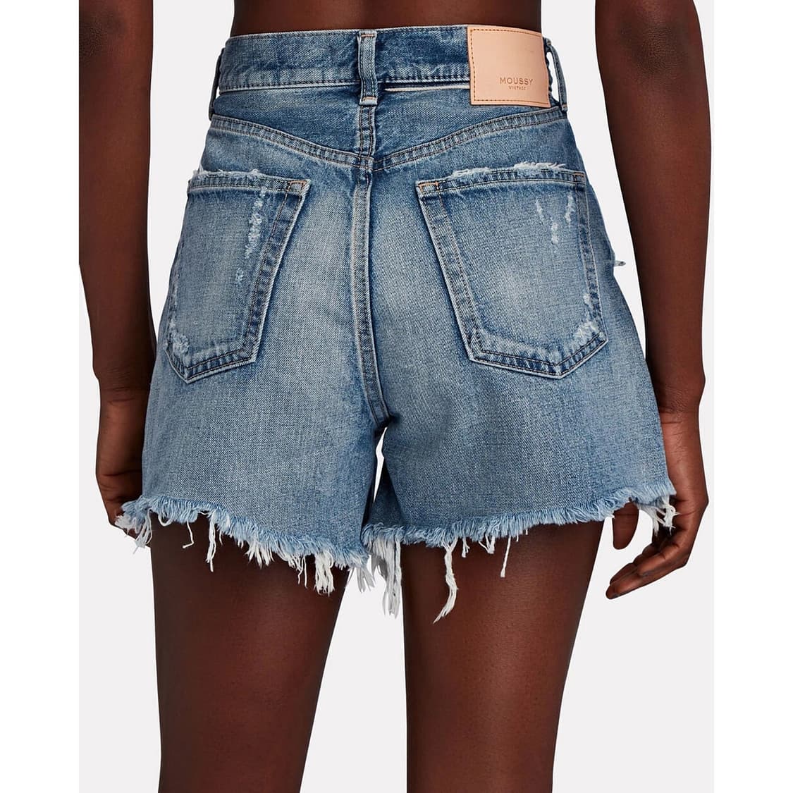 MOUSSY VINTAGE 컷오프 데님 쇼츠 상품이미지3