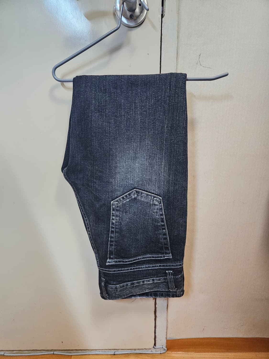 44사이즈 6장 일괄) 엘무드 플레어 진 데님 청바지 6장 상품이미지6