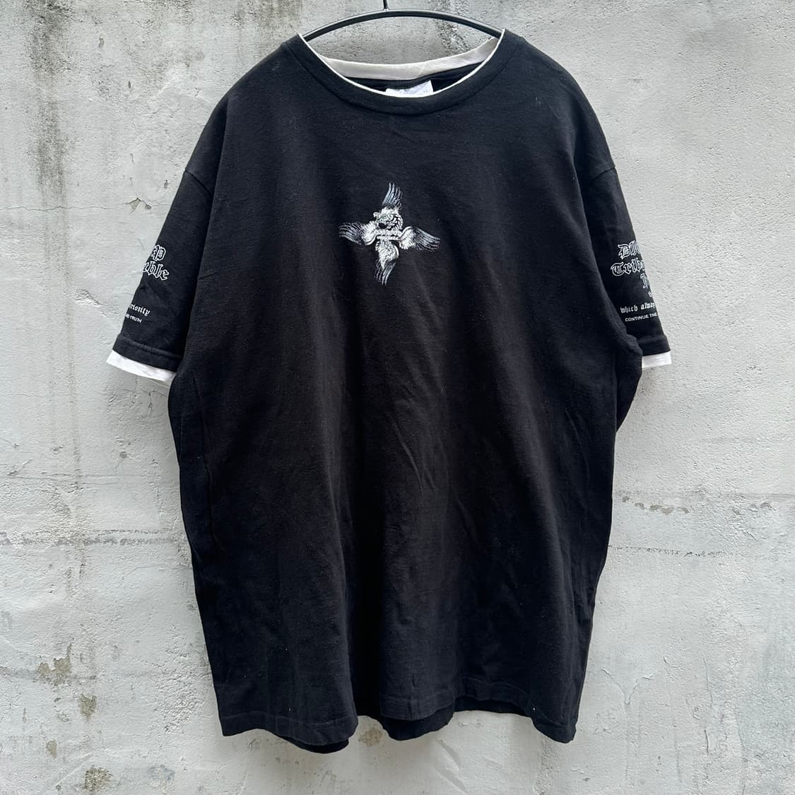 'dig deep' dragon printed layer t shirt 상품이미지1