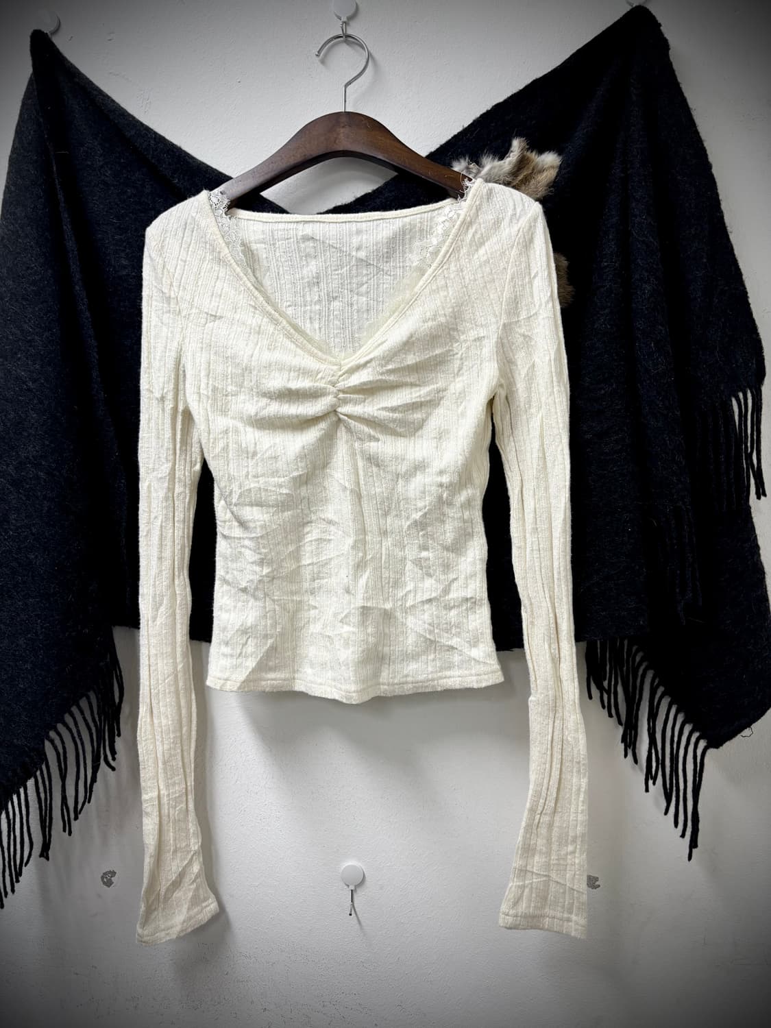 White Y2K Base Aisaki Shop Coordination 상품이미지8