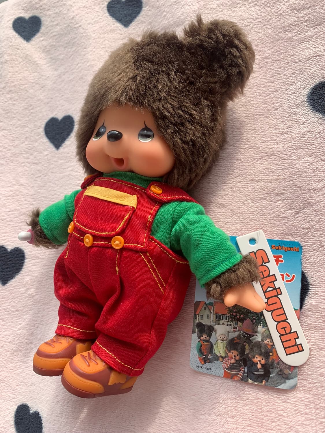 몬치치 애니메이션 멜빵 토모다치 쿠마인형 상품이미지3