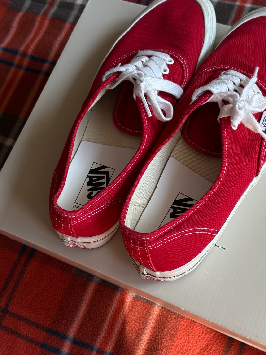 반스 어센틱 볼트 280 레드 상품이미지2