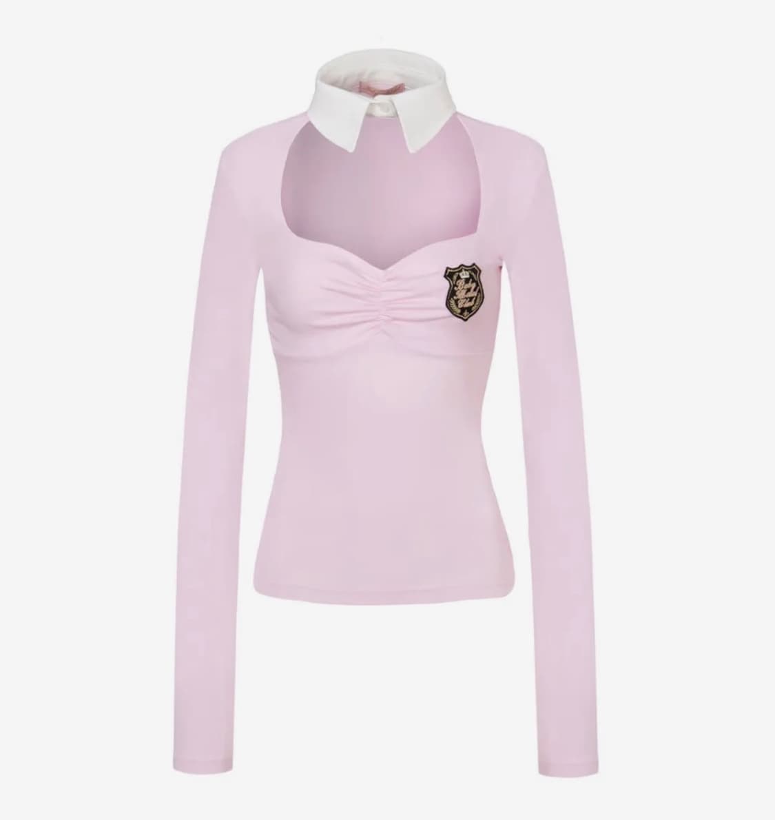 [구해요] 베이비메탈클럽 챠미 카라 탑 연핑크 상품이미지1