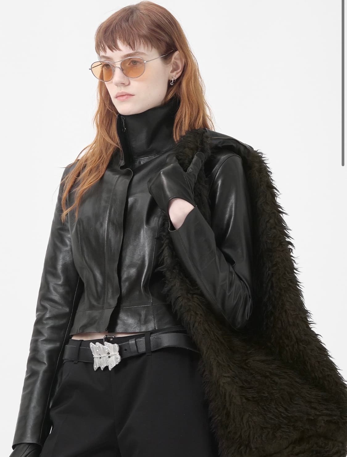 아워레가시 25fw DRIP BAG/드립백_브라운 헤어리 울 상품이미지2