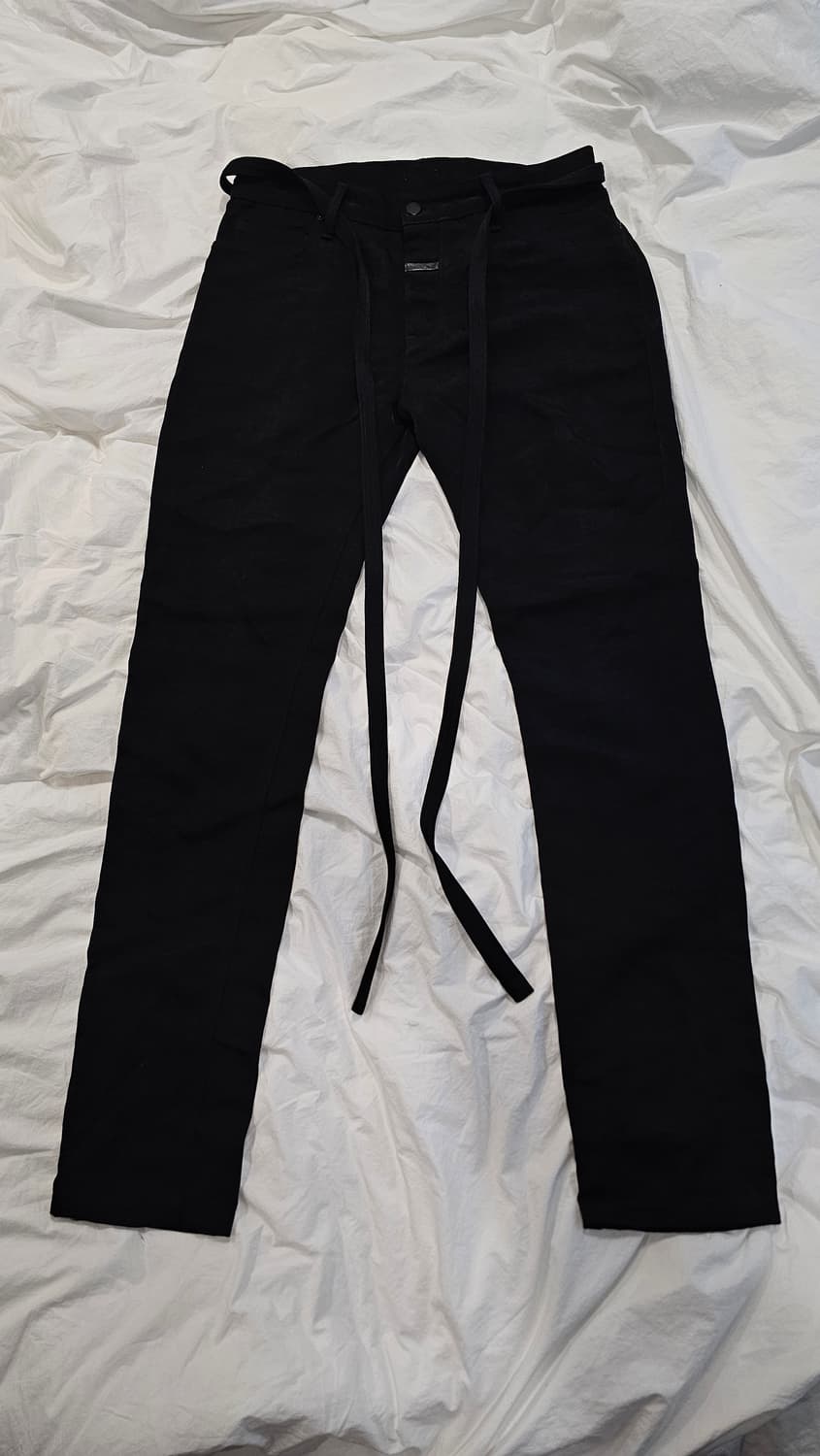 피어오브 갓 6th 컬렉션 나일론 팬츠 블랙 상품이미지1