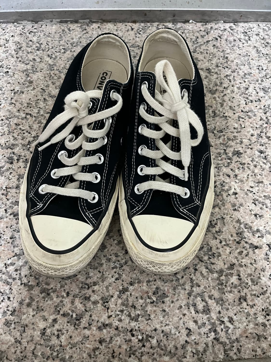 컨버스 척 70 로우 블랙 255 상품이미지3