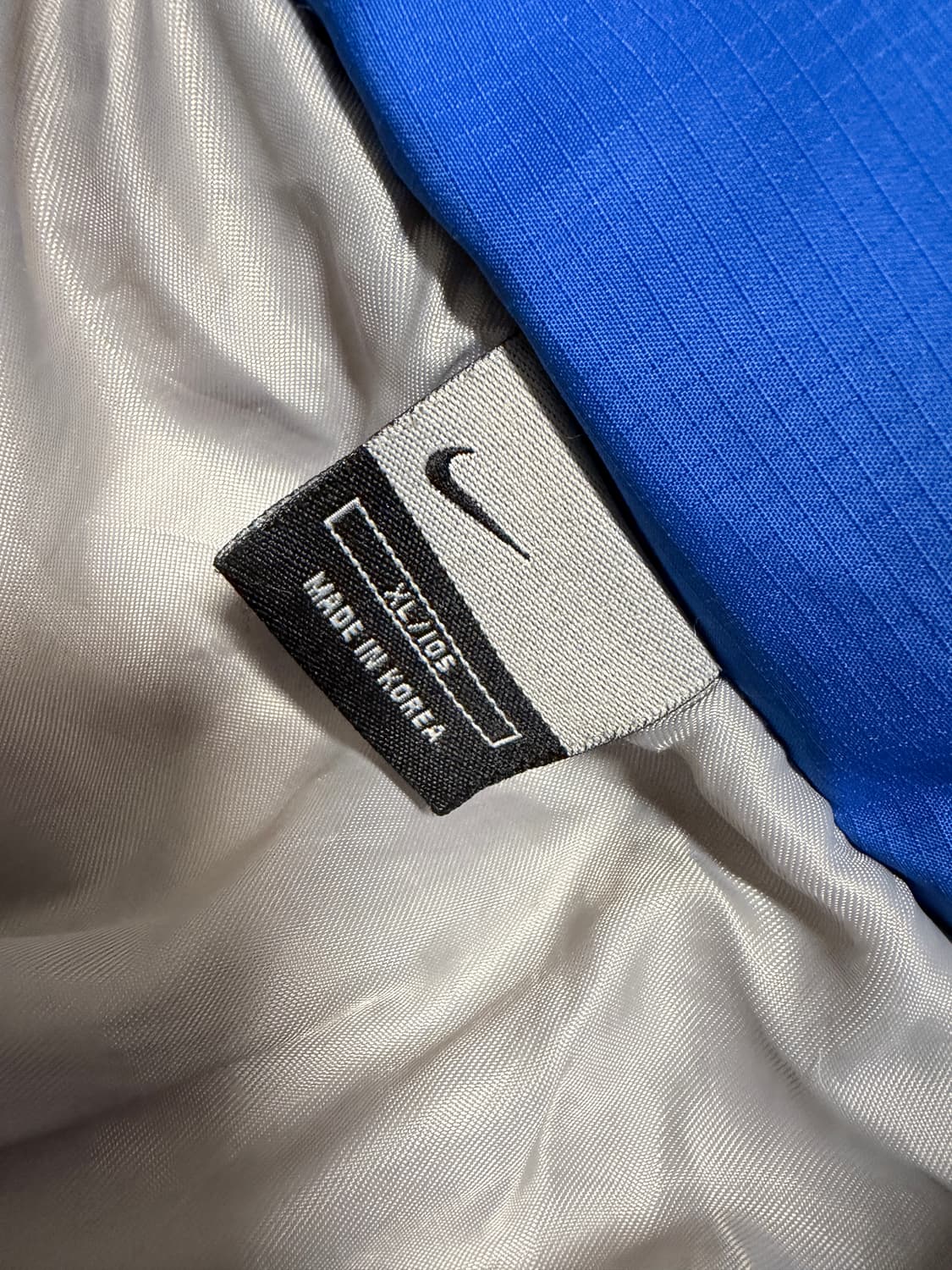 나이키 뉴챔프 패딩 블루 상품이미지4