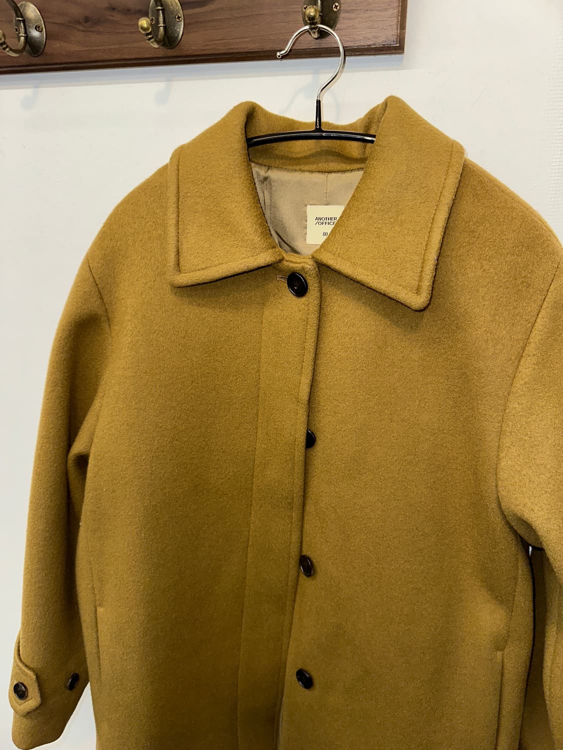 another office 울캐시미어 코트 (토프브라운) 상품이미지4