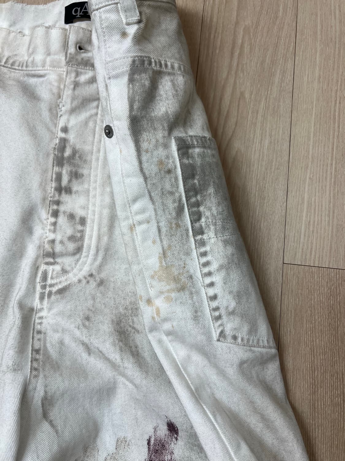 QAP 더티 크림 배기 팬츠 2 사이즈 상품이미지5