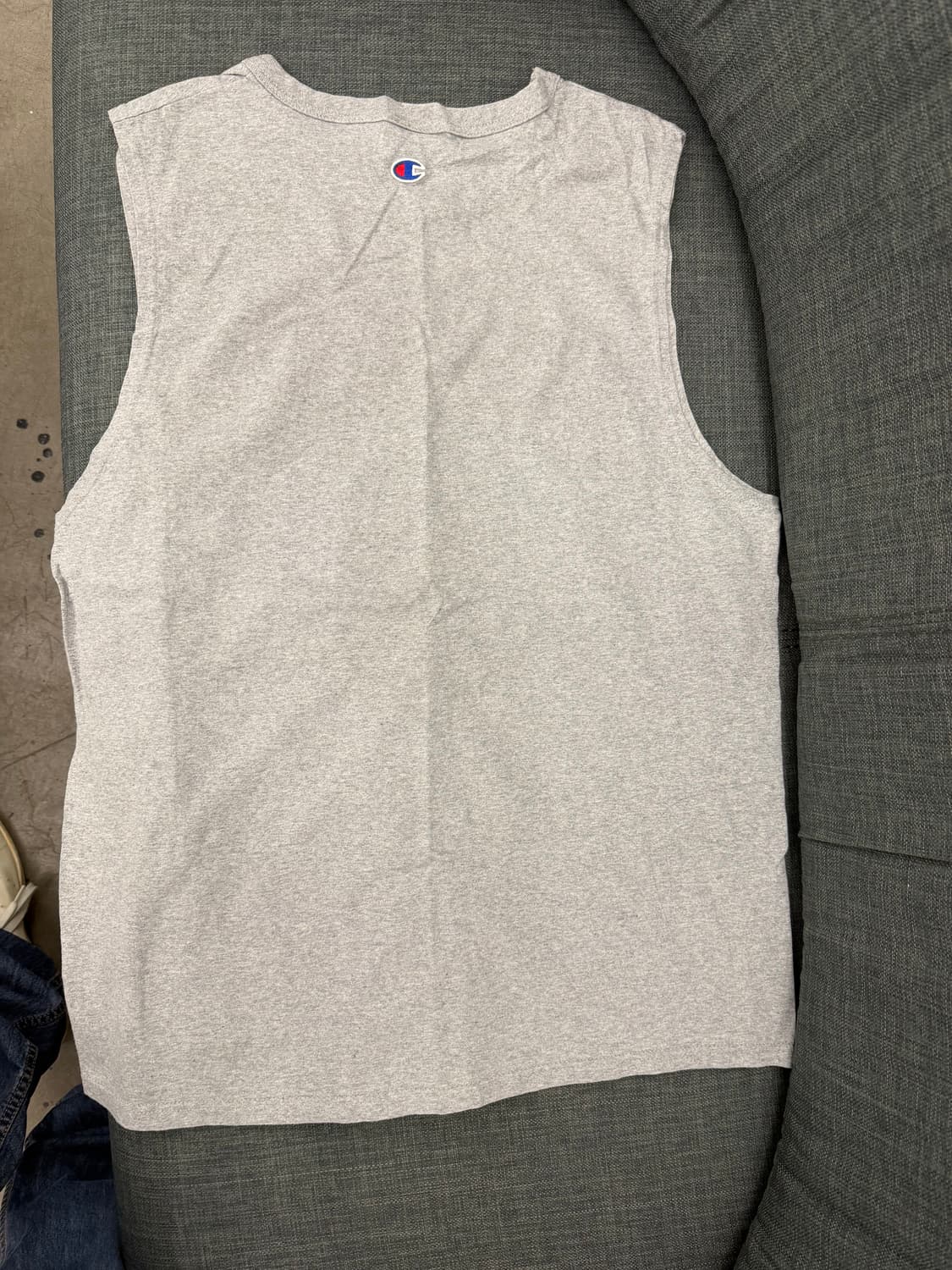 챔피온 에어포스 애슬레틱 슬리브리스 L 착샷 있어요~ 상품이미지2