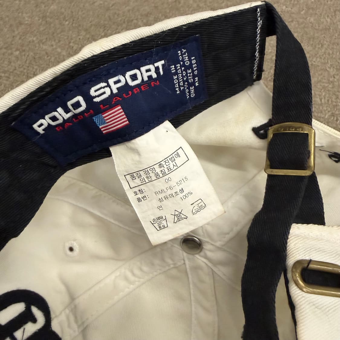 90‘s polo sport 폴로 스포츠 볼캡  상품이미지4