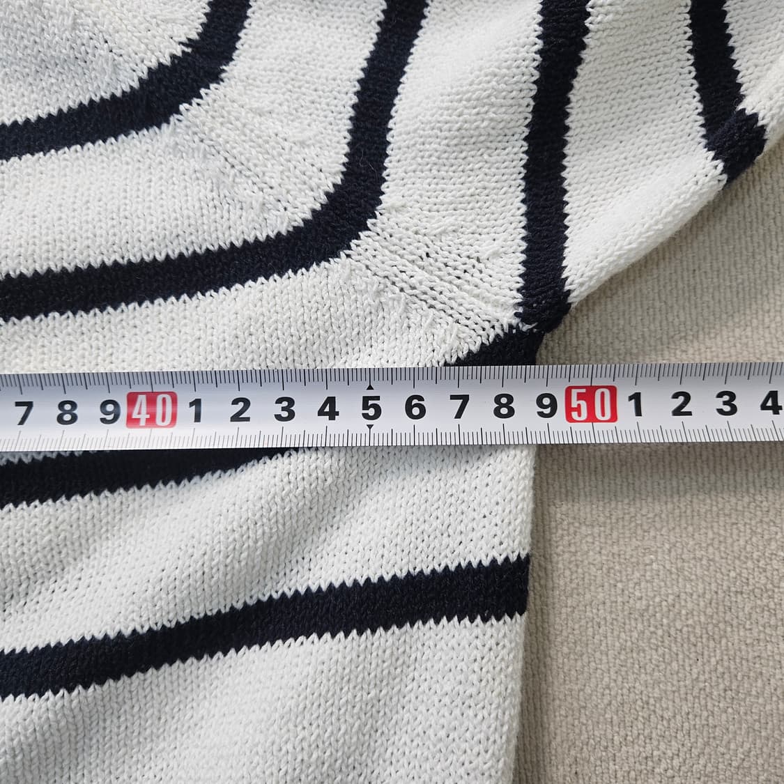 85 탑텐 여성 스트라이프 니트 가디건 0327Y 상품이미지5