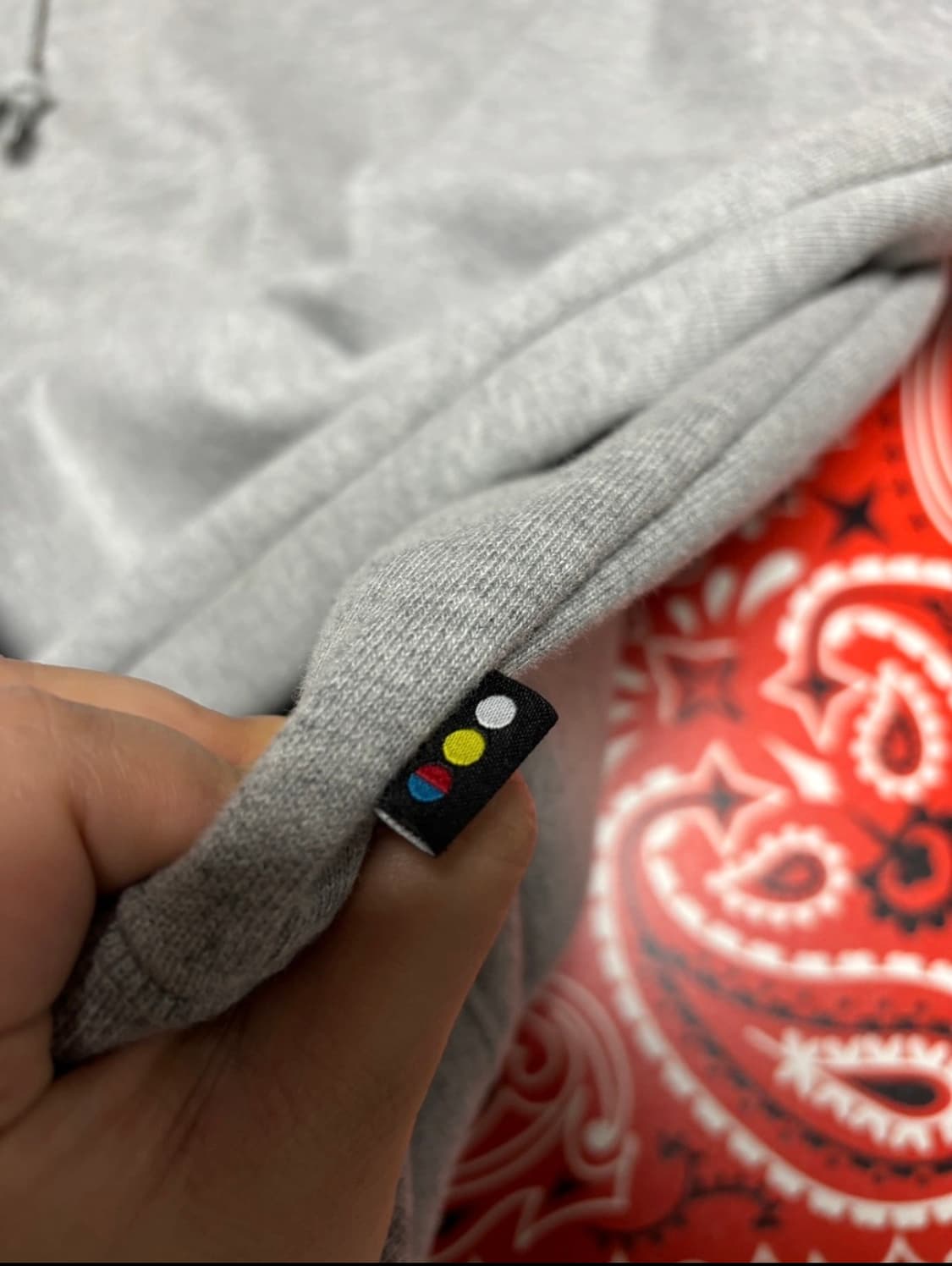 아이앱 그레이 후드집업 상품이미지4