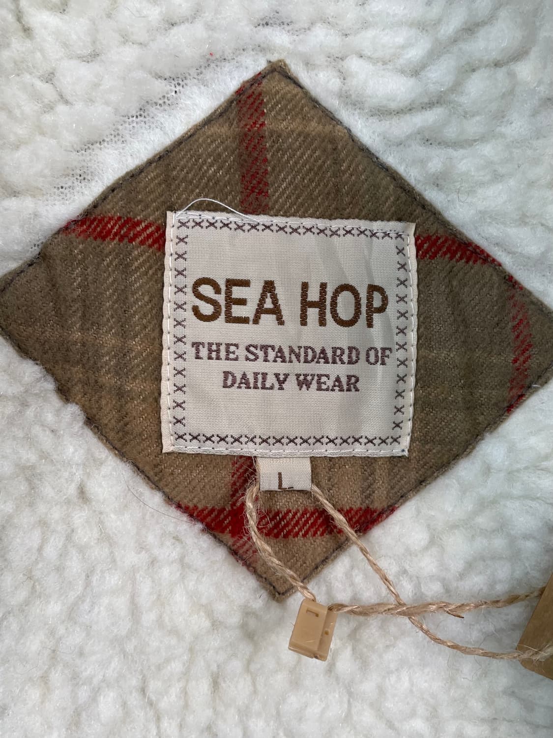 빈티지 체크 플란넬 셔츠 자켓 상품이미지7