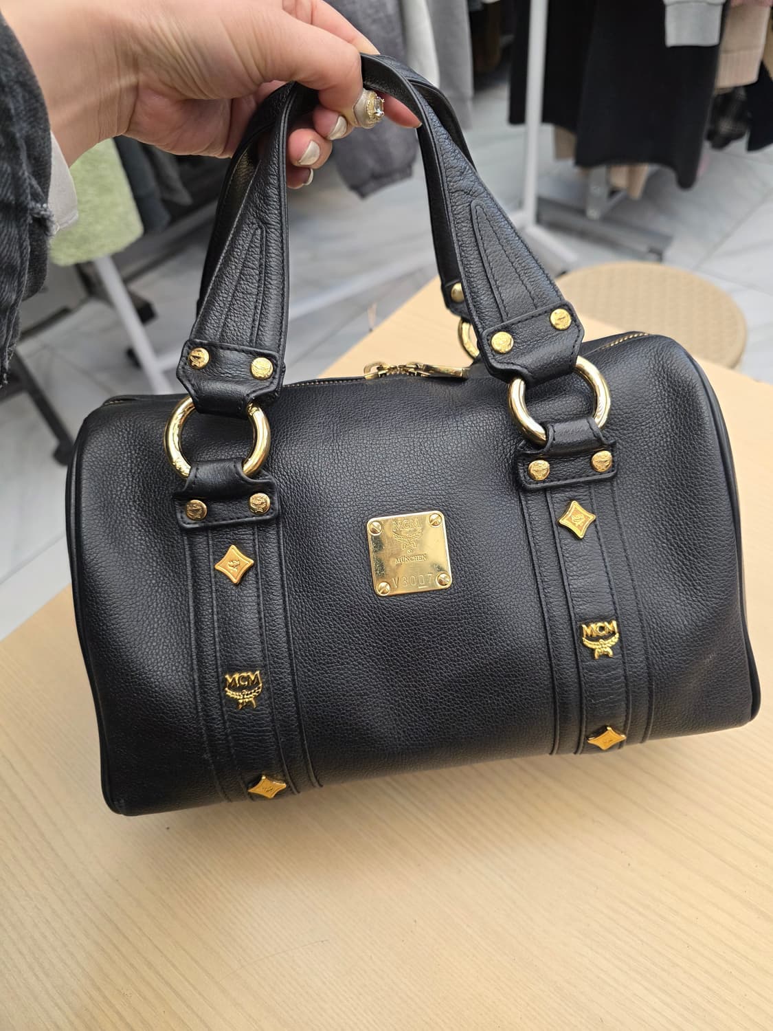 MCM  토트백  블랙 상품이미지1