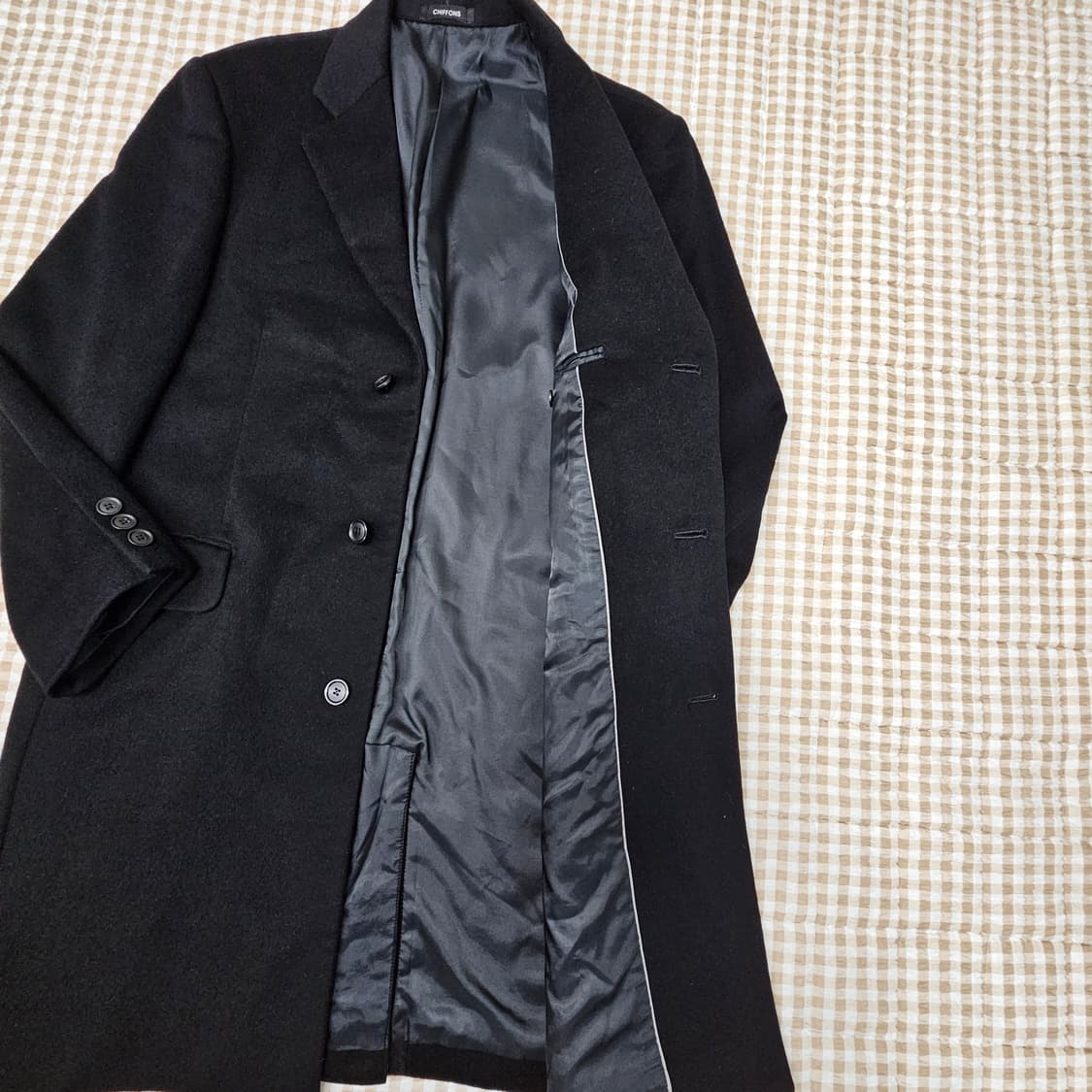 멋진 울100 롱 코트 자켓 남자100 상품이미지6