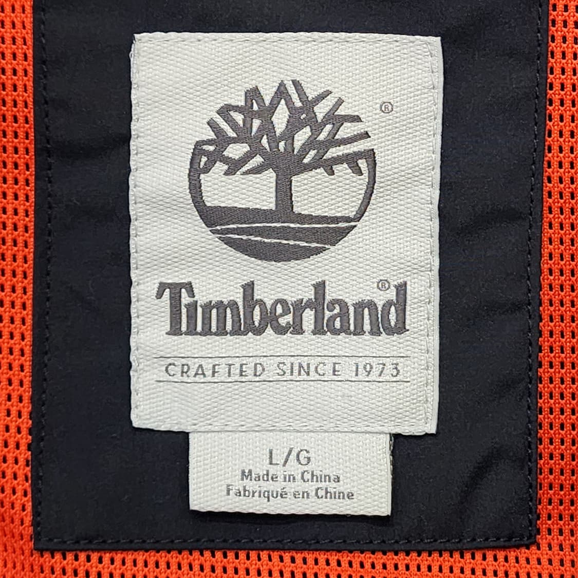 [L] Timberland 후드 집업 점퍼 (네이비) 상품이미지4