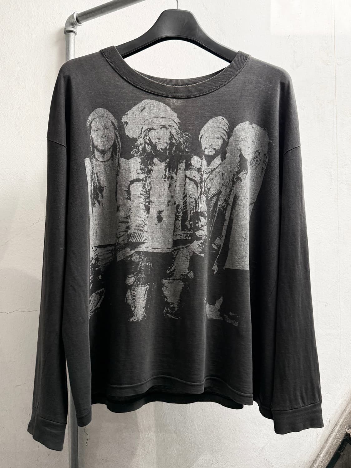 90s White Zombie Distressed Long Sleeve 상품이미지3