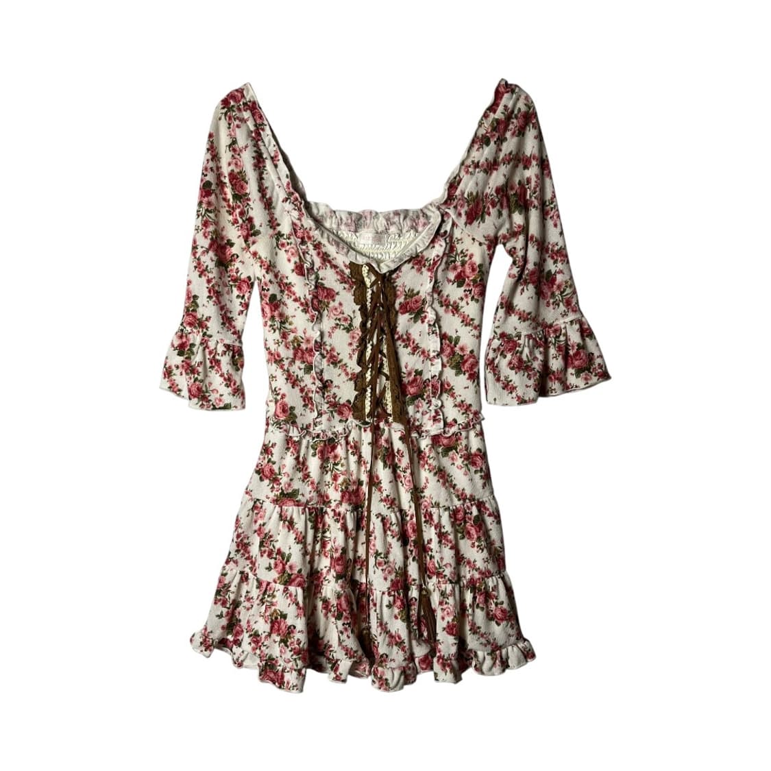 [LIZ LISA] 리즈리사 핀터깔 히메카지 플로럴 원피스 상품이미지1