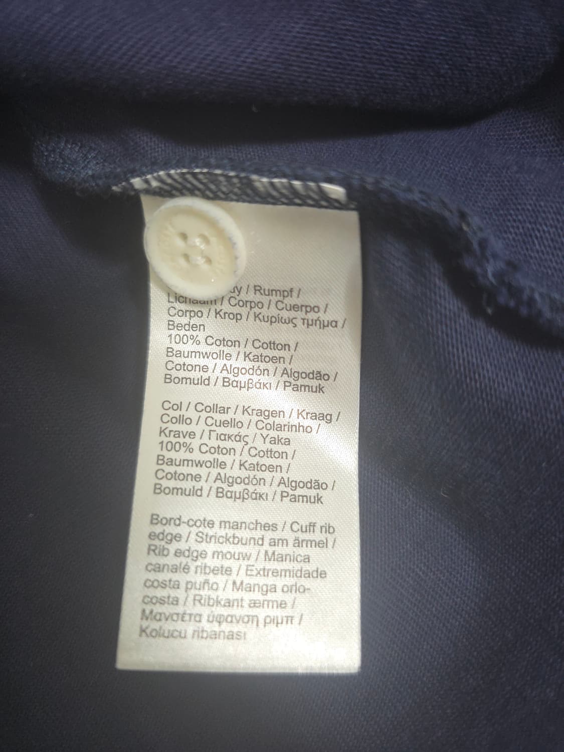 라코스테 Lacoste 세일링 기어 긴팔 폴로 셔츠 네이비 XS (유니섹 상품이미지6