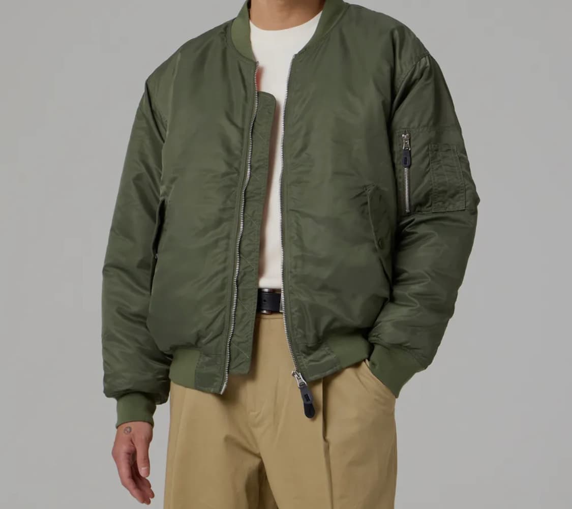 언아웃핏 항공점퍼 상품이미지4