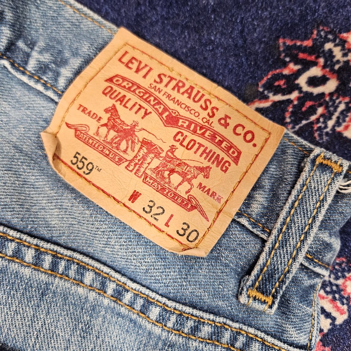리바이스(Levis) 00's No.559 릴렉스 스트레이트핏 32  상품이미지6