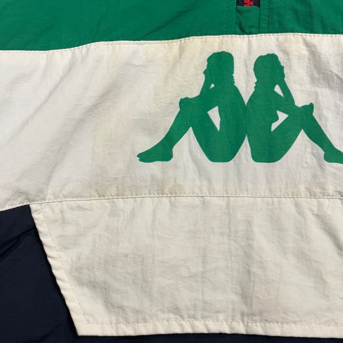 카파 배색 후드 아노락 v1806  상품이미지7