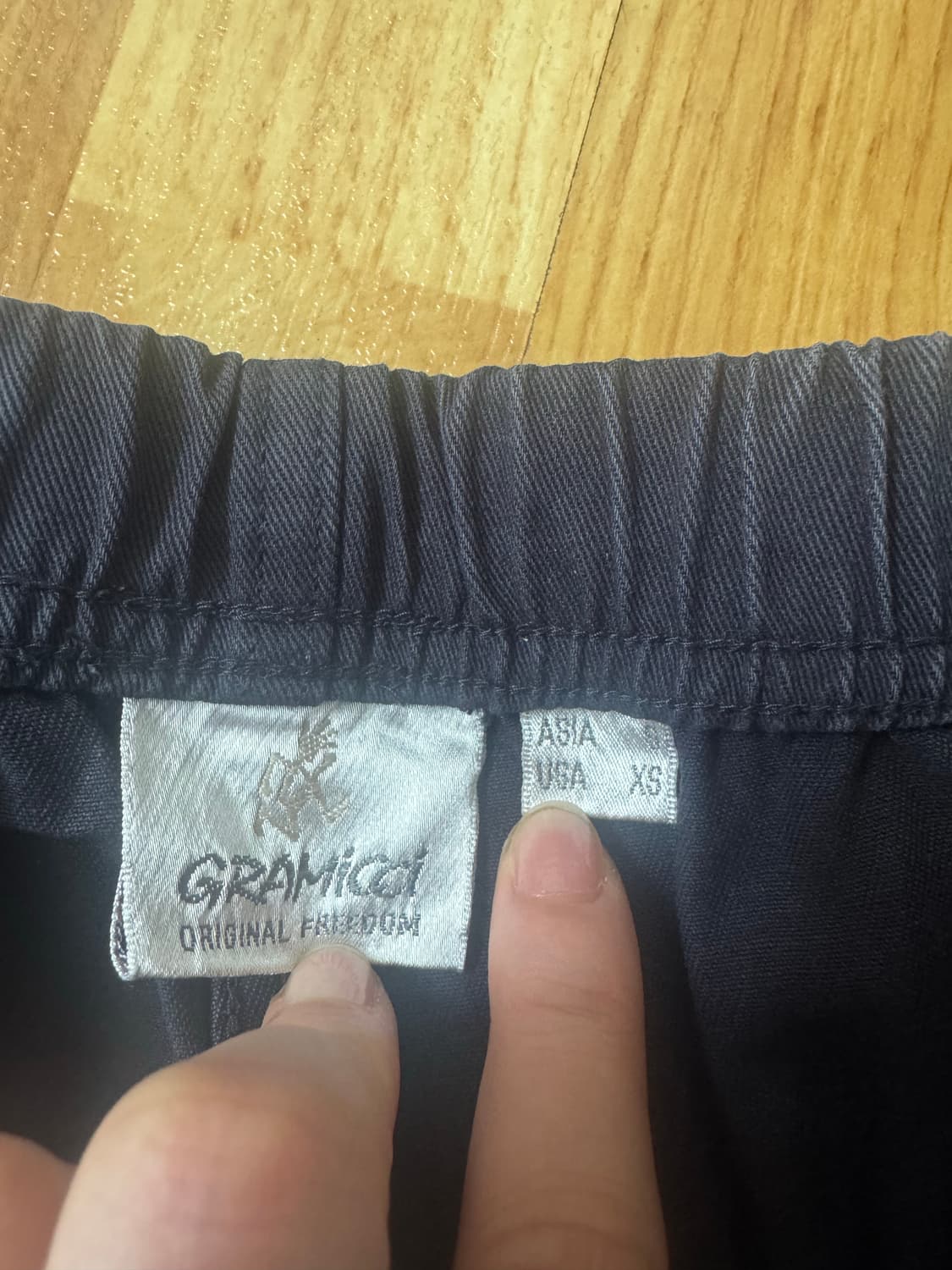 그라미치 여성 네이비 반바지 S 상품이미지3