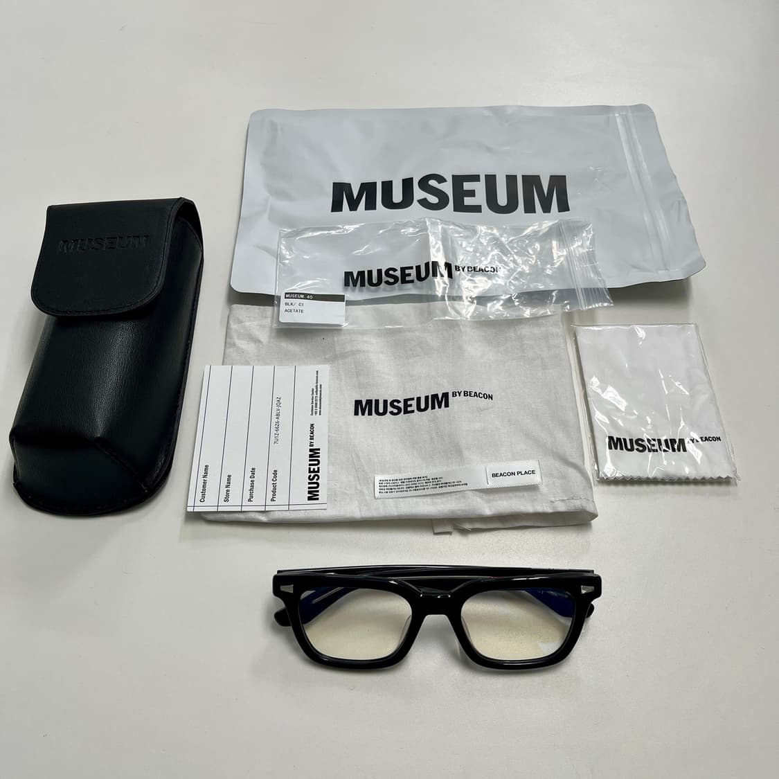 뮤지엄바이비컨 뮤지엄.40 C1 안경 상품이미지1