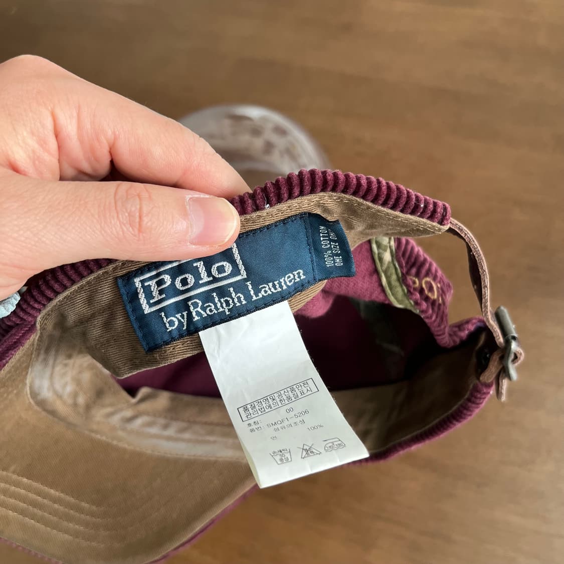 폴로랄프로렌 코듀로이 볼캡 OS 상품이미지3