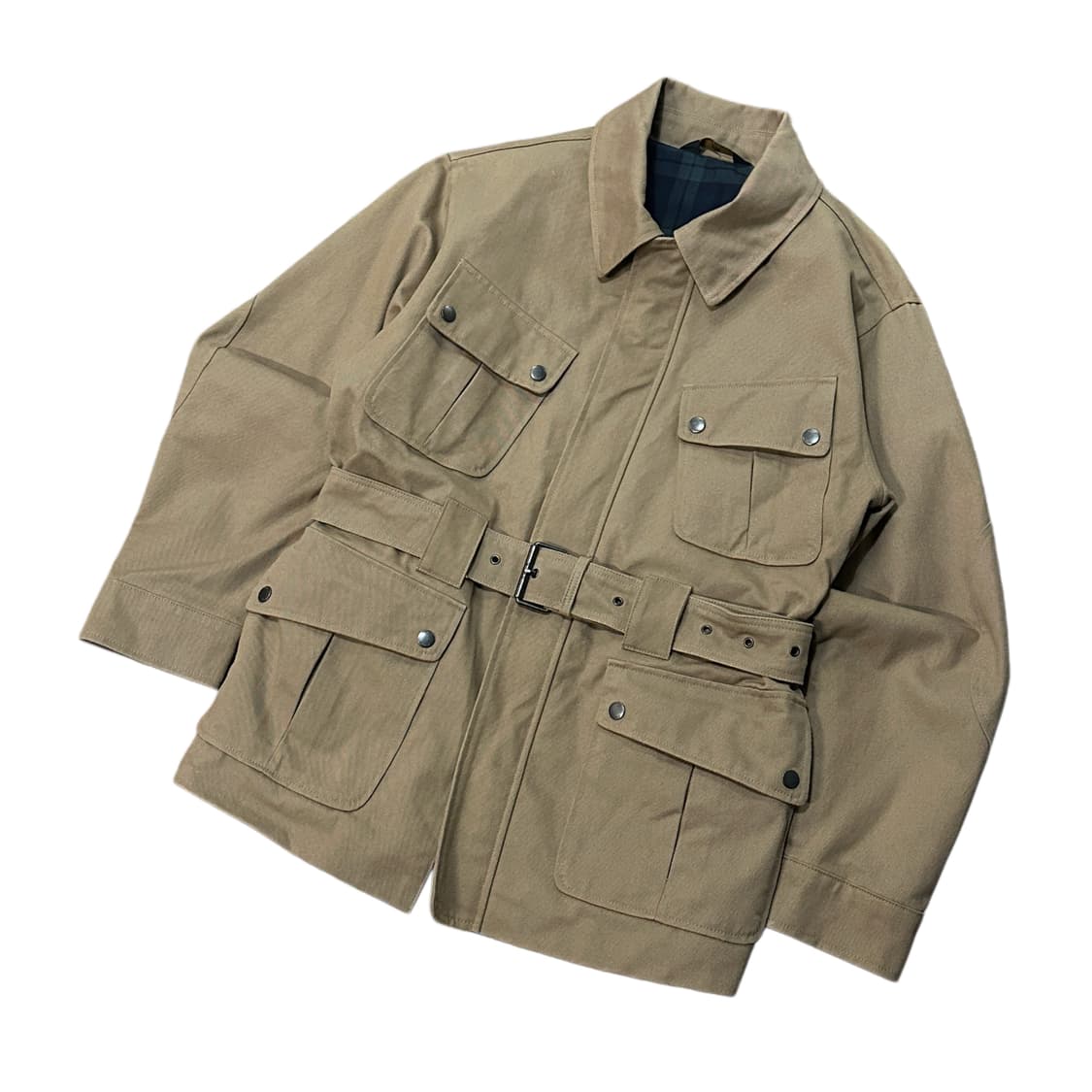 Lohnt 론트 사파리 헌팅 필드 자켓 베이지 (M-L) 상품이미지1
