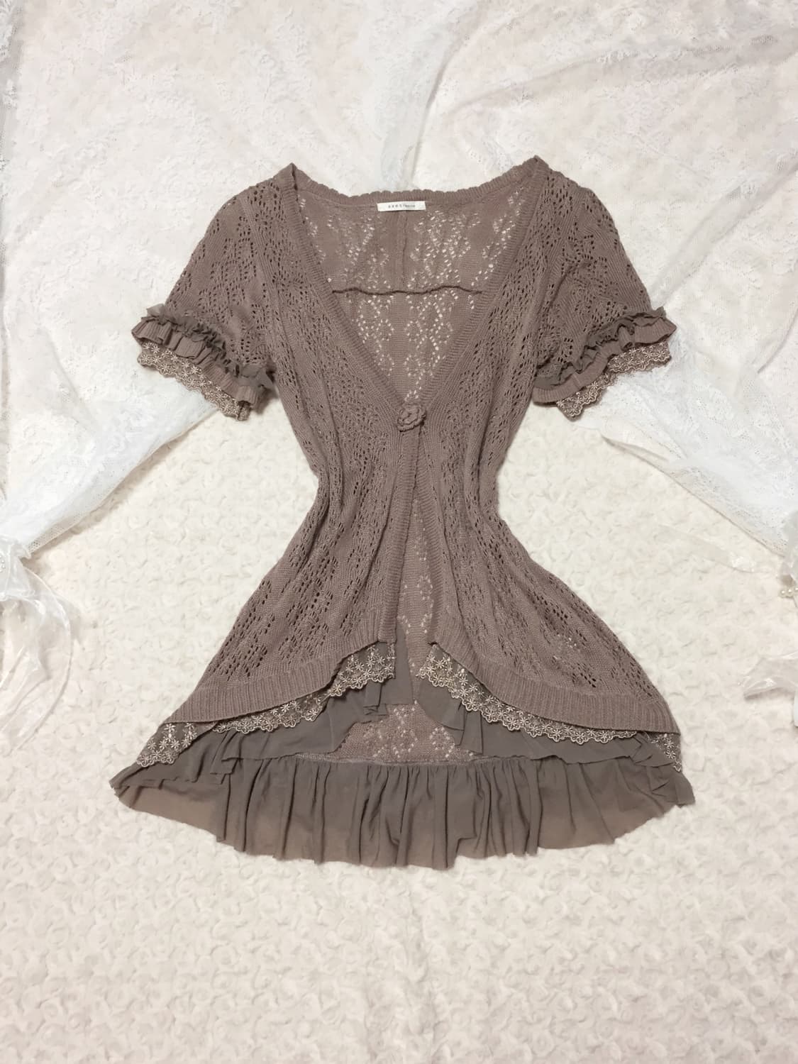 빈티지 엑시즈팜 바선생핏 가디건 상품이미지2