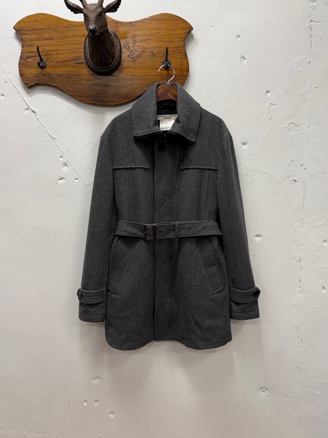 66) Katharine Hamnett London Grey Wool B 상품이미지1