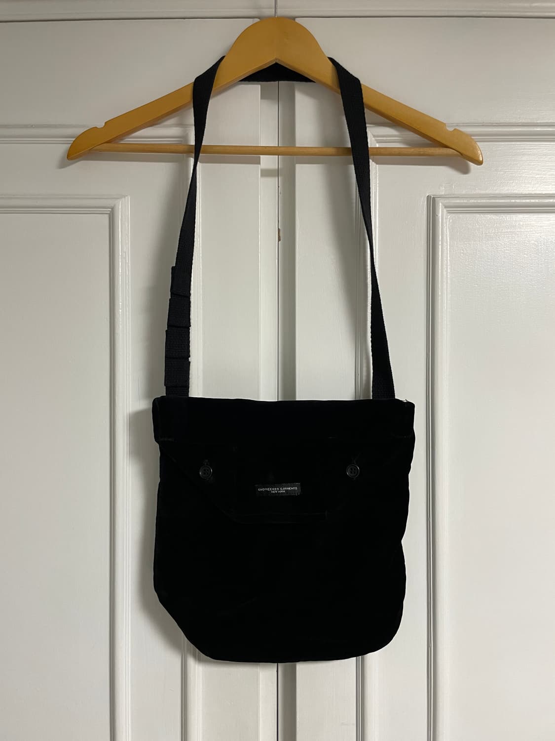 Engineered Garments Shoulder Pouch Black 상품이미지1
