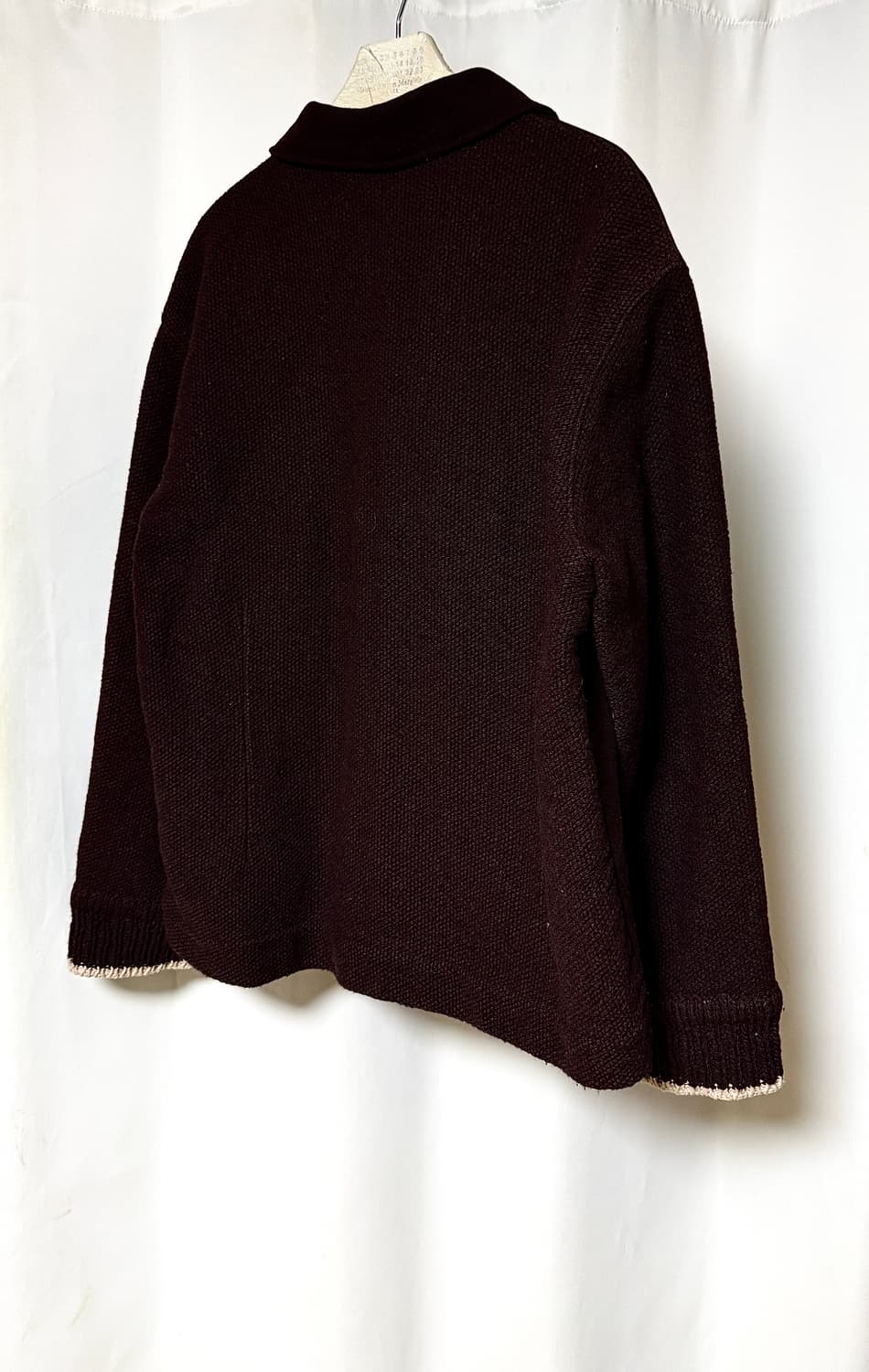 스톤아일랜드 03s 90s 시그니처 로고 니팅 트러커자켓 상품이미지7